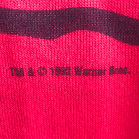 Tasmanian Devil Vtg. Warner Bros Sz L Sweatshirt - Picture 3 of 7